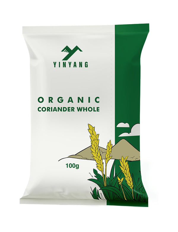 Organic Coriander Whole -  Coriander Seeds (100gm)